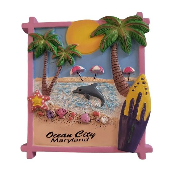 Set of two Ocean City Maryland magnets. ^ - Picture 5 of 6